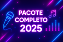 Pacote com Todas Atualizações 2025 ( 130 Músicas )